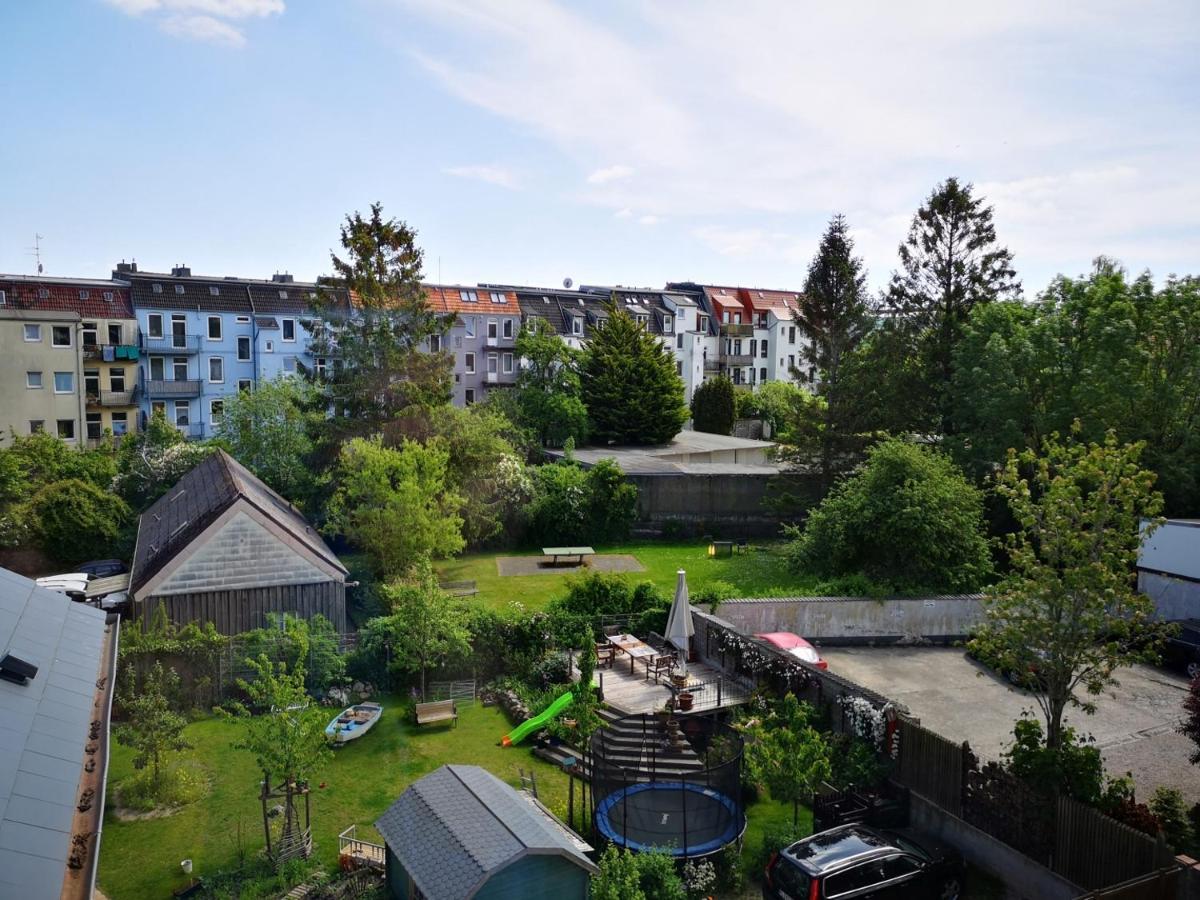 Madame Flens - Komfortable Wohnung Mit 3 Schlafzimmern Im 3 Og Flensburgo Exterior foto